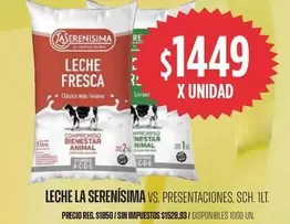 La Serenísima - LECHE