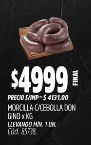 X$ - POLLO ENTERO SAN PEDRO X KG