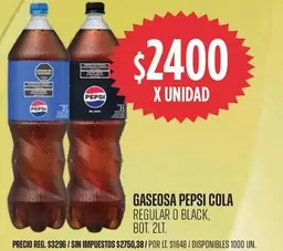 Pepsi - GASEOSA PEPSI COLA