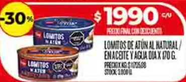 X$ - LOMITOS DE ATÚN