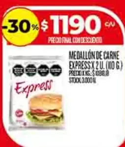 Express - MEDALLÓN DE CARNE
