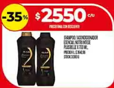 Esencial - SHAMPOO/ACONDICIONADOR ESENCIAL NUTRI INTESE