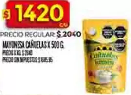 cañuelas - MAYONESA