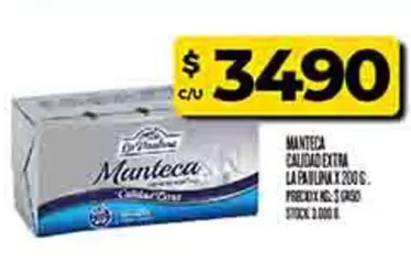 La paulina - Manteca