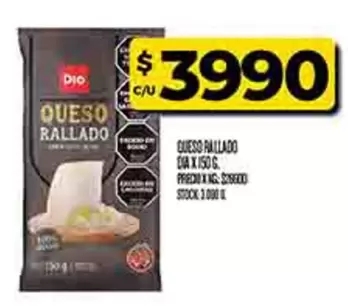 Guess - QUESO RALLADO