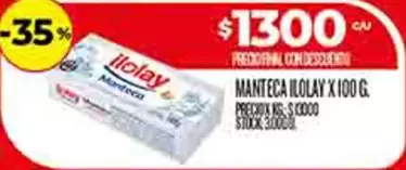 Ilolay - ManteCa ilolay X 100 G