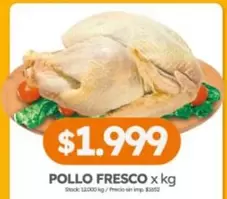 X$ - POLLO FRESCO