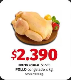 X$ - POLLO congelado x kg.