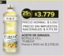 Pureza - ACEITE DE GIRASOL