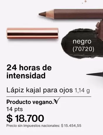 Negro - Lápiz kajal para ojos