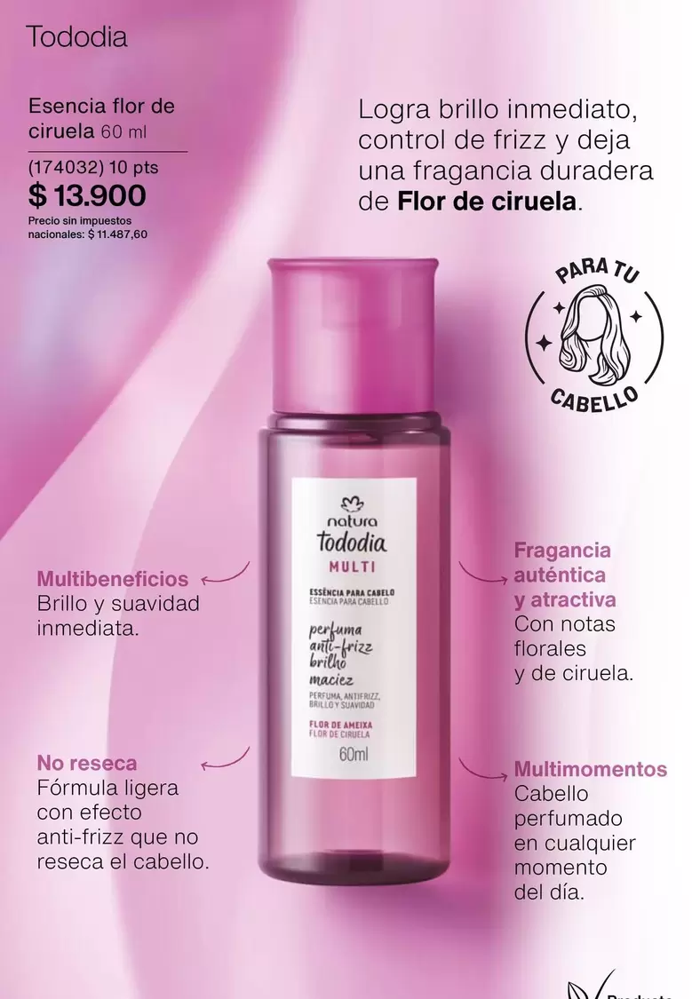 Efecto - Esencia flor de ciruela