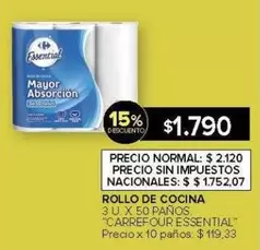 Carrefour - ROLLO DE COCINA