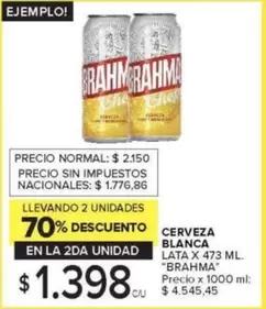 Brahma - CERVEZA BLANCA