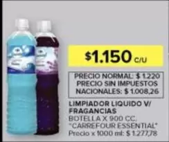 Carrefour - LIMPIADOR LIQUIDO V/ FRAGANCIAS