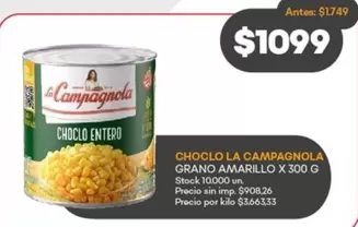 La Campagnola - CHOCLO