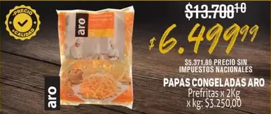 Aro - PAPAS CONGELADAS
