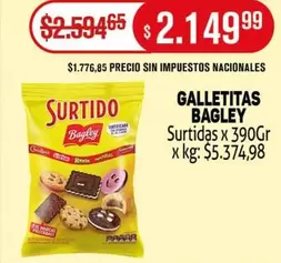 Bagley - GALLETITAS