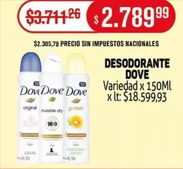 Dove - DESODORANTE