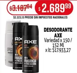Axe - DESODORANTE