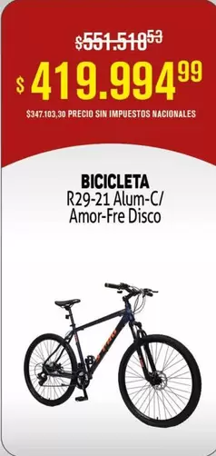 Disco - R29-21 Alum-C/ Amor-Fre