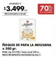 X$ - ÑOQUIS DE PAPA