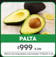 X$ - PALTA
