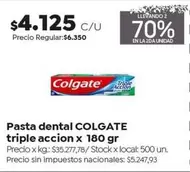 Colgate - Triple Accion