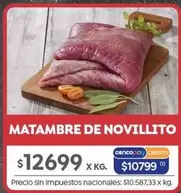 X$ - MATAMBRE DE NOVILLITO