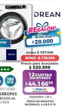 Drean - R0710SBO ARROPAS