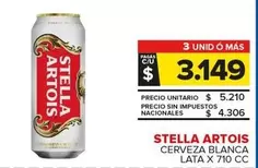 Stella Artois - Cerveza Blanca