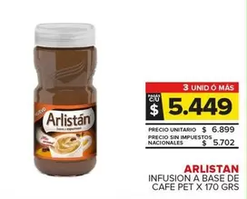 Arlistán - Infusion A Base De Cafe