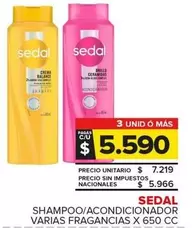 Sedal - Shampoo/Acondicionador
