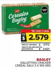 Bagley - Galletitas Cracker Cereal Salb