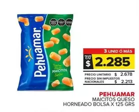 Pehuamar - Maicitos Queso Horneado