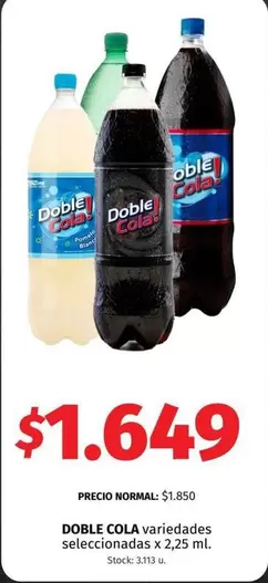 X$ - COLA variedades seleccionadas