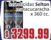 Selton - Insecticidas matacucaracha