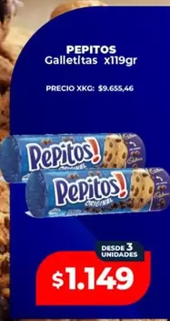 Pepitos - Galletitas