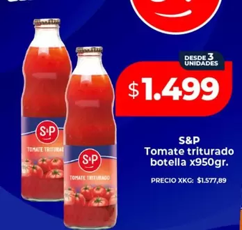 S&P - Tomate triturado