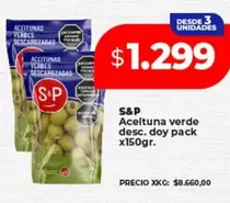 S&P - Aceituna verde