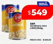 S&P - Jardinera lata