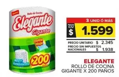 Elegante - Rollo De Cocina Gigante