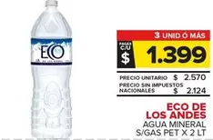 Eco De Los Andes - Agua Mineral S/Gas