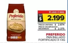 Preferido - Pan Rallado Fortificado