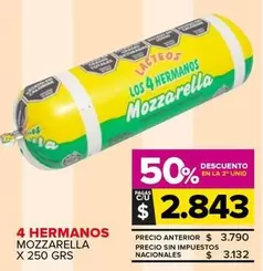 4 Hermanos - Mozzarella