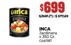 Inca - Jardinera