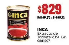 Inca - Extracto de Tomate x 150 Gr.