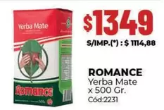 Romance - Yerba Mate