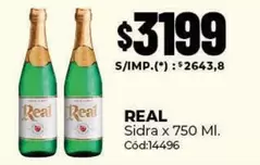 Real - Sidra x 750 MI
