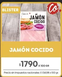 X$ - JAMON COCIDO