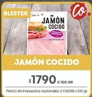 X$ - JAMÓN COCIDO
